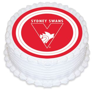 AFL SYDNEY SWANS EDIBLE IMAGE