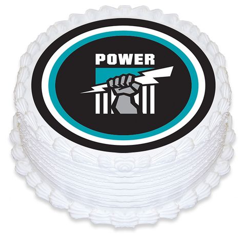 AFL PT POWER ROUND EDIBLE ICING IMAGE - 6.3 INCH / 16CM