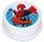 SPIDERMAN CLASSIC ROUND EDIBLE IMAGE - 6.3 INCH / 16CM