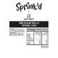 SPRINK'D | SUGAR BALLS | TIFFANY | 2MM | 1KG | B/B 18/07/25