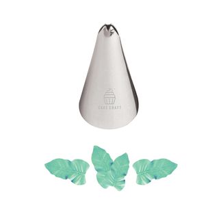 CAKE CRAFT | #67 LEAF | PIPING TIP | STAINLESS STEEL