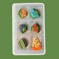 NINJA TURTLES | SUGAR DECORATIONS | 6 PIECE PACK