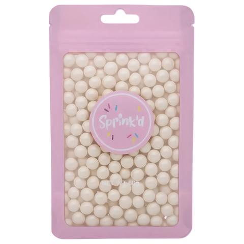 SPRINK'D | SUGAR BALLS | IVORY | 8MM | 60G