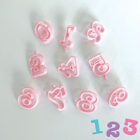 ALPHABET COOKIE CUTTERS NUMBERS