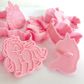 3D UNICORN | COOKIE CUTTERS | 6 PIECES