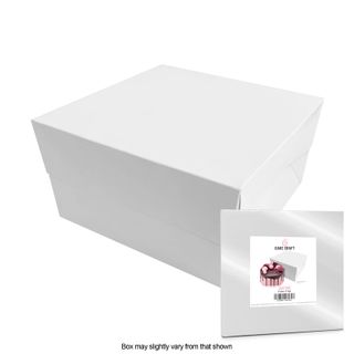 CAKE CRAFT | 8X8X5 INCH CAKE BOX | RETAIL PACK