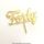 NUMBER FORTY GOLD MIRROR ACRYLIC CAKE TOPPER