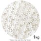 SPRINK'D | WHITE SNOWFLAKES | 12MM | 1KG