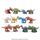 DINOSAURS | PLASTIC FIGURINES | 12 PIECE SET