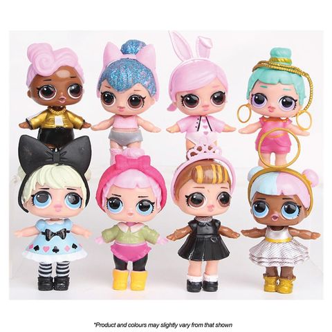 Set of 8 on sale lol surprise dolls