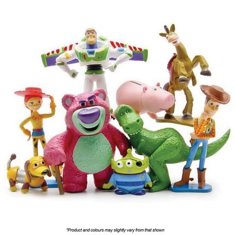 TOY STORY PLASTIC FIGURINES 9 PIECE SET