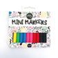 CAKE CRAFT | MINI MARKERS | ASSORTED COLOURS | 12 PACK