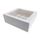 DISPLAY CUPCAKE BOX | 12 HOLES | STANDARD | 4 INCH HIGH | WHITE | PE COATED