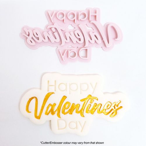 HAPPY VALENTINE'S DAY | LARGE | CUTTER & EMBOSSER