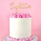 CAKE CRAFT | METAL TOPPER | EIGHTEEN | GOLD | 12CM