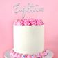 CAKE CRAFT | METAL TOPPER | EIGHTEEN | SILVER | 12CM