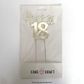 CAKE CRAFT | METAL TOPPER | HAPPY 18TH | SILVER | 12CM