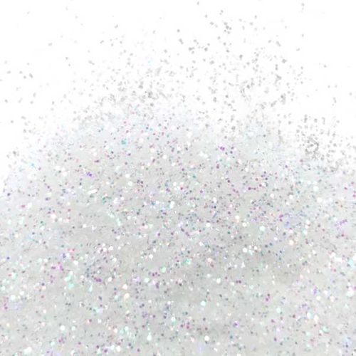 BARCO | FLITTER GLITTER | WHITE HOLOGRAM | NON TOXIC | 50ML