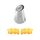 CAKE CRAFT | #402 LARGE RUFFLE | PIPING TIP | STAINLESS STEEL