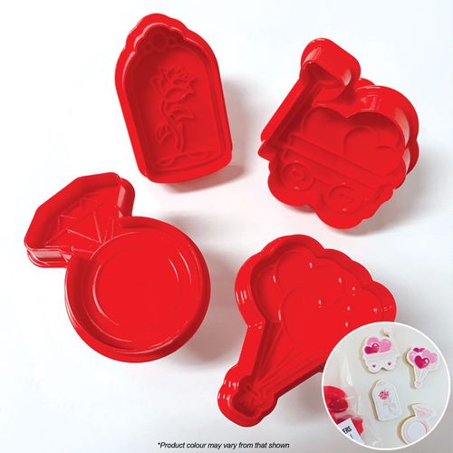 LOVE 1  | PLUNGER CUTTERS | 4 PIECES