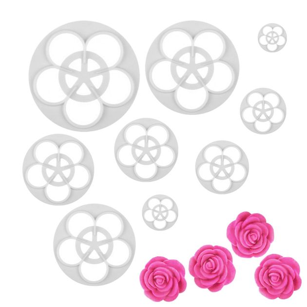 A SUITE OF ROSE CUTTER SET OF 9