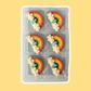 RAINBOWS | SUGAR DECORATIONS | 6 PIECE PACK