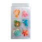 LARGE SEA ANIMAL | SUGAR DECORATIONS | 6 PIECE PACK