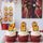 IRON MAN | SUGAR DECORATIONS | 6 PIECE PACK