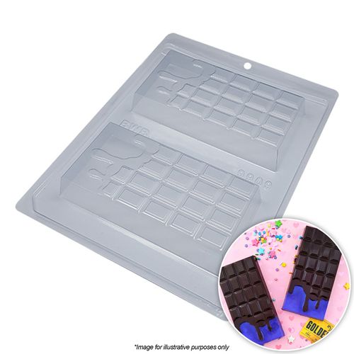 BWB | MELTED CHOCOLATE BAR MOULD | 3 PIECE