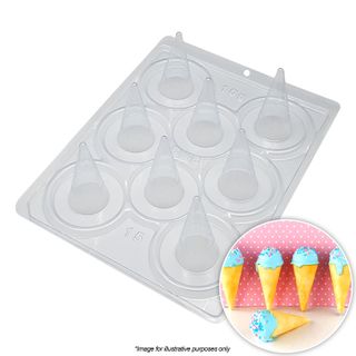 BWB | MINI ICE CREAM WAFFLE CONES MOULD | 3 PIECE