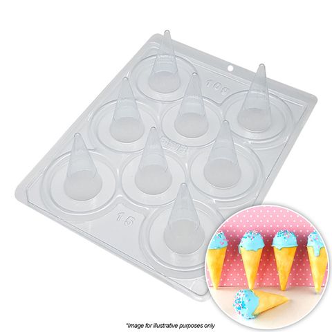 BWB | MINI ICE CREAM WAFFLE CONES MOULD | 3 PIECE