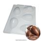 BWB | SMOOTH EGG MOULD 100G | 3 PIECE