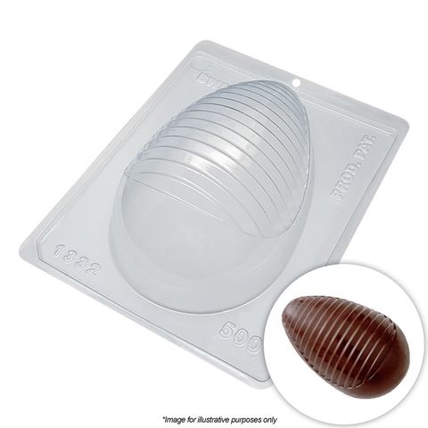 BWB | STRIPED EGG MOULD 500G | 3 PIECE