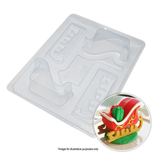 BWB | SANTA SLEIGH MOULD | 3 PIECE