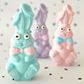 BWB | SITTING BUNNY RABBIT MOULD | 3 PIECE