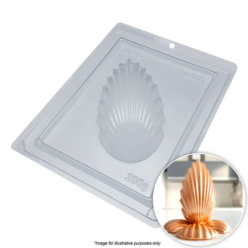 BWB | SHELL TEXTURED EGG MOULD 250G | 3 PIECE
