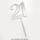 CAKE CRAFT | #21 | 9CM | SILVER MIRROR | ACRYLIC CAKE TOPPER