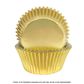 CAKE CRAFT | 390 GOLD FOIL BAKING CUPS | PACK OF 72