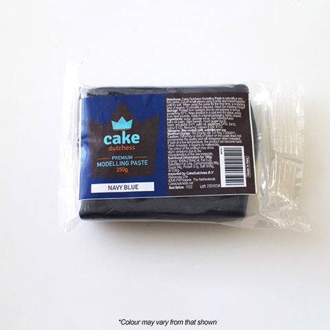 Dark blue sugar paste - 250 g