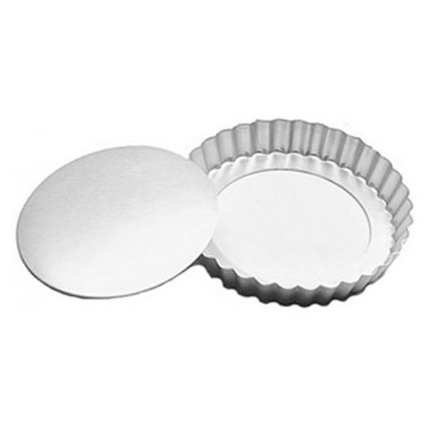 undefined | Cake pan/tin | 11 inch | Fluted tart | 1 inch deep