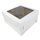 16X16X8 INCH CAKE BOX & LID WITH WINDOW | CORRUGATED