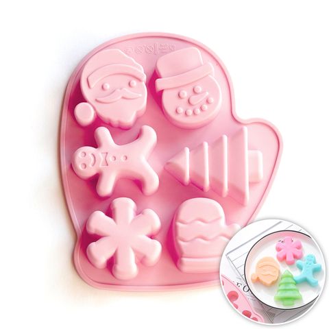 CHRISTMAS MITTEN | 6 CAVITY MOULD SET