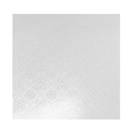 CAKE BOARD | WHITE | 10 INCH | SQUARE | MDF | 6MM THICK