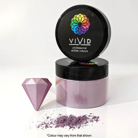 VIVID | LILAC | EDIBLE METALLIC DUST | 50G | B/B 09/04/25