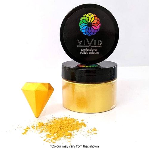 VIVID | SUPER GOLD | EDIBLE METALLIC DUST | 50G