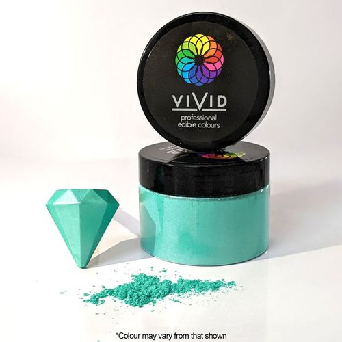 VIVID | AQUAMARINE | EDIBLE METALLIC DUST | 50G