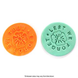 LEST WE FORGET WITH POPPY | STAMP