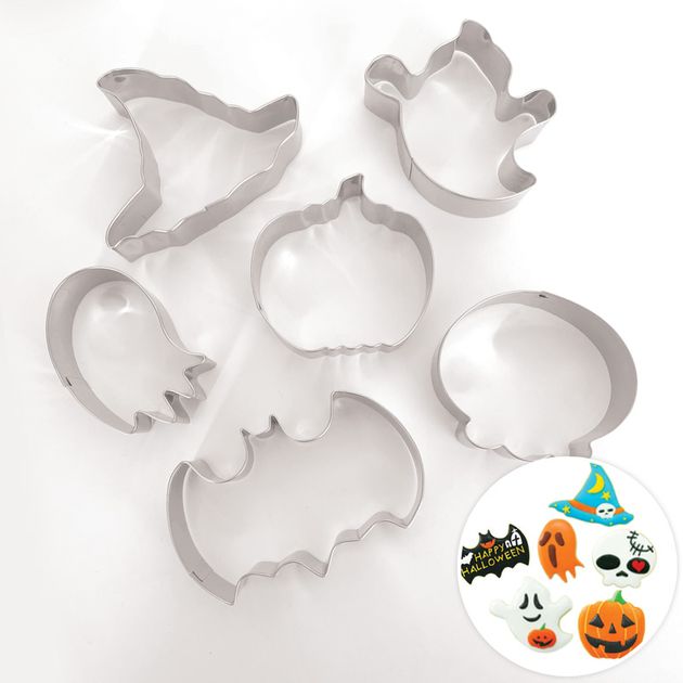 HALLOWEEN COOKIE CUTTER SET OF 6
