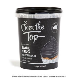 OVER THE TOP | BUTTERCREAM | BLACK | 425G