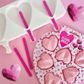 HEART POPSICLE SILICONE MOULD